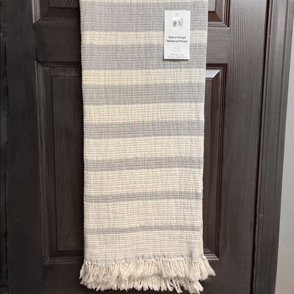 100% Cotton Texteis Penedo Fine Throw Blanket - Picture 10 of 10